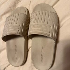 Bottega Veneta Light beige Slide Sandals